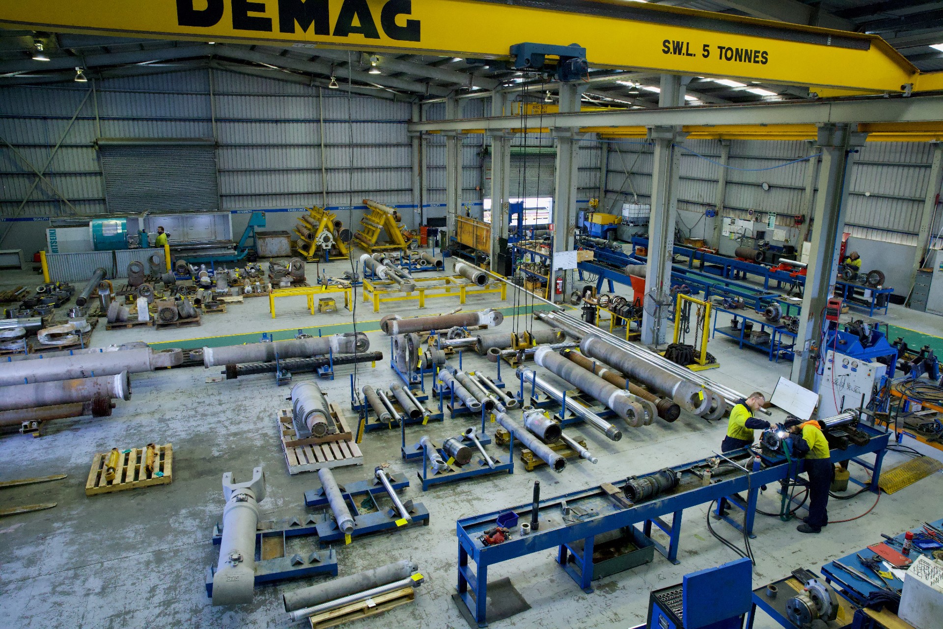 Comprehensive hydraulic repair services